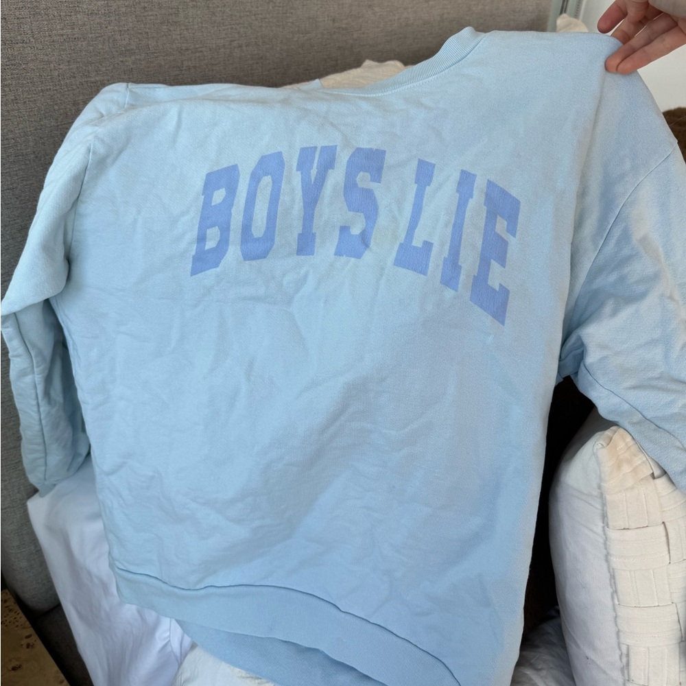 Boys Lie Blue ‘Catching Feelings’ Oversized Sweatshirt